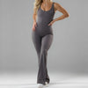 Head-Turner Flared Romper