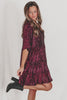 My Queen Sequin Baby Doll Dress