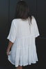My Queen Sequin Baby Doll Dress