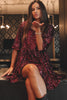 My Queen Sequin Baby Doll Dress