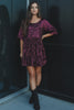 My Queen Sequin Baby Doll Dress