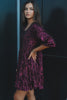 My Queen Sequin Baby Doll Dress