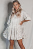 My Queen Sequin Baby Doll Dress