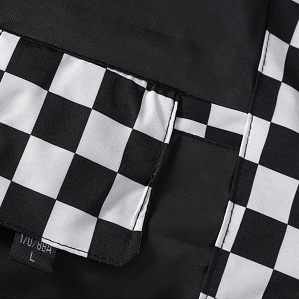 Racer Checkered Parka
