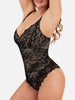 Lace V Neck Full Bodysuit Underwear