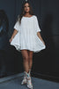 My Queen Sequin Baby Doll Dress