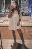 My Queen Sequin Baby Doll Dress