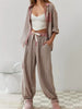 Cozy Plaid Lounge Set - 2 Piece Set