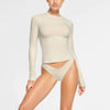 Viral Skims Cotton Jersey Long Sleeve