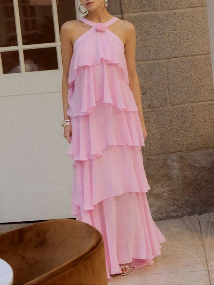 Beauty Pink Sunset Maxi