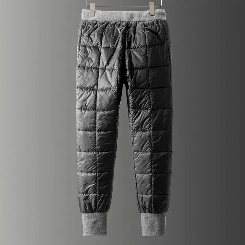 Mens Quilted Winter Sweater Set