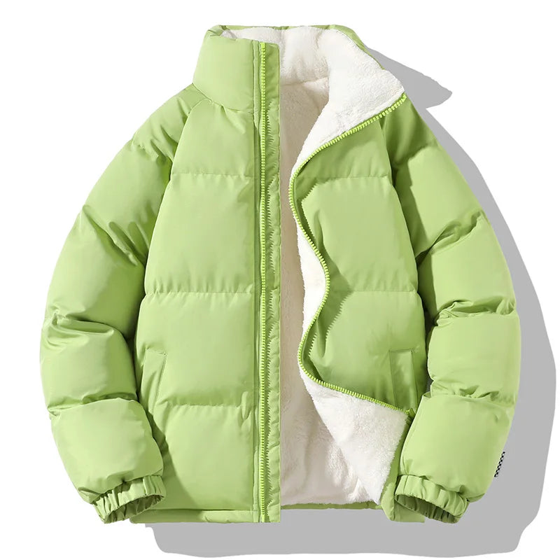 Winter Puffy Fleece Parka