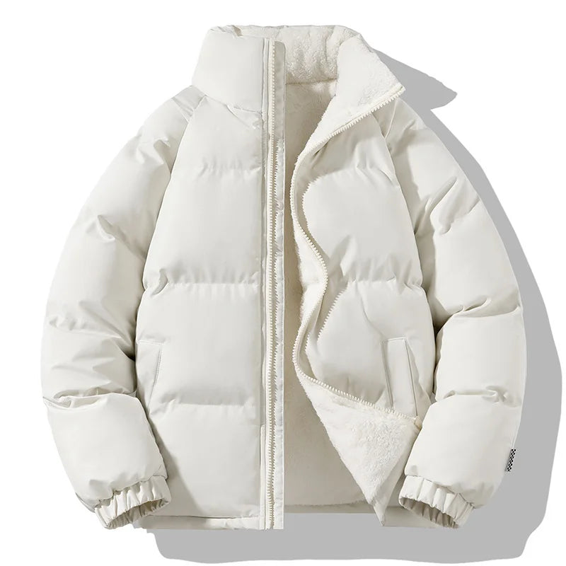 Winter Puffy Fleece Parka