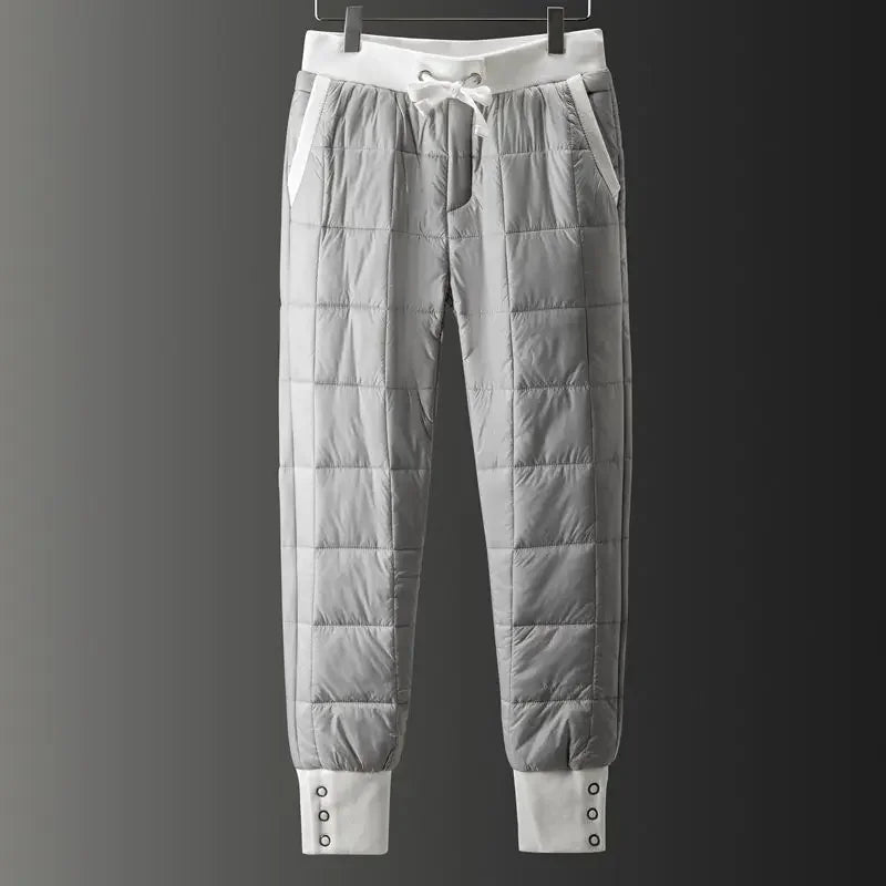 Mens Quilted Winter Sweater Set