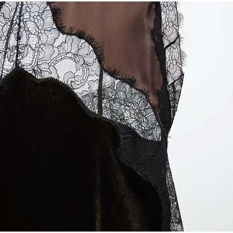 Tiffany Velvet Slip Dress