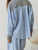 Cozy Plaid Lounge Set - 2 Piece Set