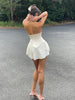 Babeish Corset Mini Dress - Beige