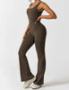 Candace V-Back Flared Jumpsuit Buy 1 Get 1 Free