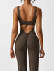 Candace V-Back Flared Jumpsuit Buy 1 Get 1 Free