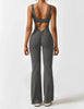 Candace V-Back Flared Jumpsuit Buy 1 Get 1 Free