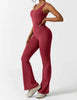 Candace V-Back Flared Jumpsuit Buy 1 Get 1 Free